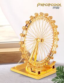 Mô hình lắp ráp kim loại Vòng quay Thiên niên kỷ London Piececool P043-G