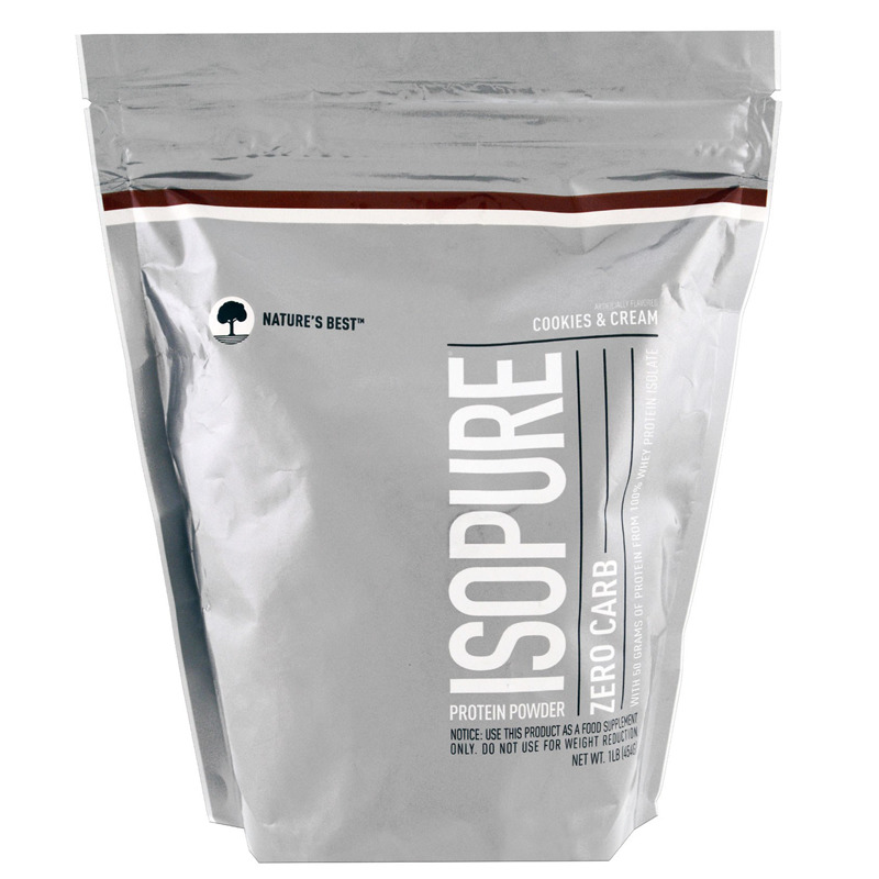 Thực phẩm bổ sung tăng cơ Isopure Zero Carb Cookies & Cream 1lbs ...