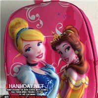 Balo 3D học sinh với họa tiết công chúa
