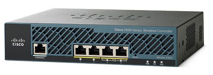 Wireless Controller Cisco 2504 Wireless Controller with 25 AP Licenses AIR-CT2504-25-K9