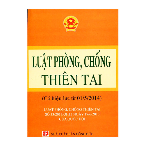 Luật Phòng, Chống Thiên Tai 