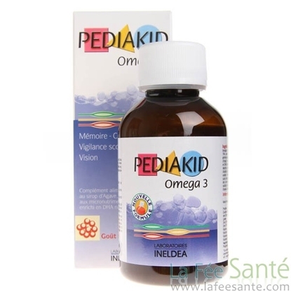 Vitamin Pediakid bổ sung Omega 3 & DHA - 125 ml 