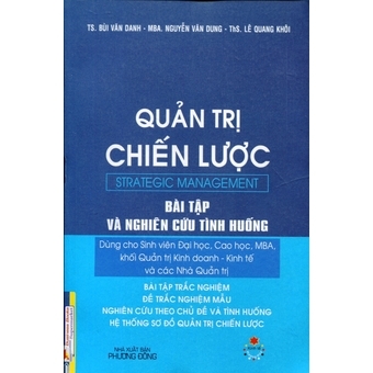 Quản trị chiến lược - Bài tập và nghiên cứu tình huống ...