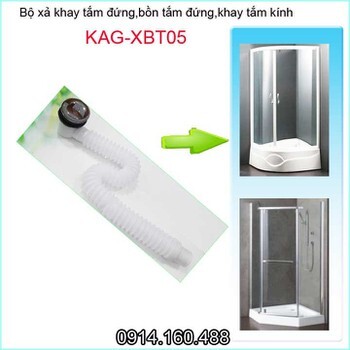 Xả bồn tắm đứng, xả bồn tắm kính KAG-XBT05