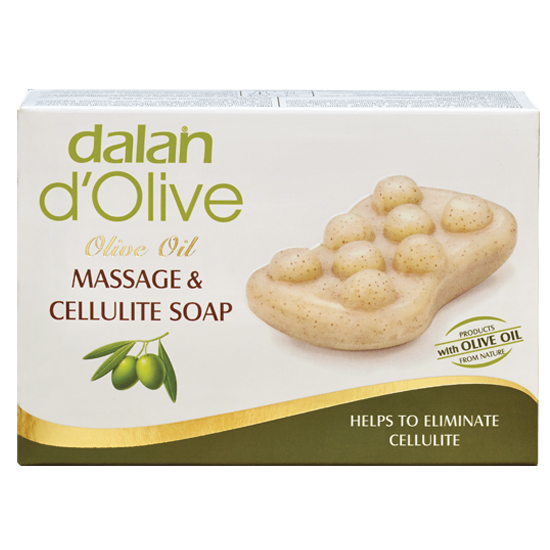 Xà phòng massage điều trị rạn da Dalan D'olive Olive Oil Massage & Cellulite Soap 150g