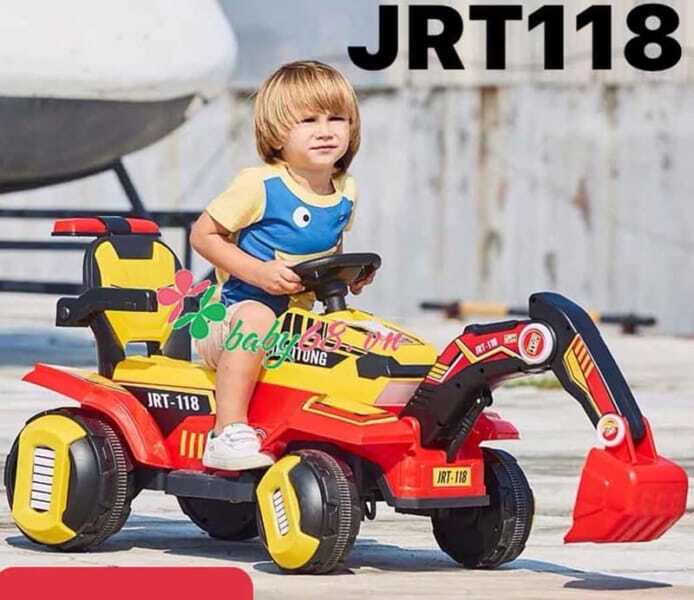 Xe cần cẩu điện cho bé JRT118