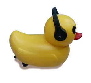 Xe chòi chân hình con vịt CV011