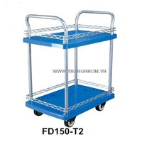 Xe đẩy sàn nhựa 2 tầng Feida FD 150 T2