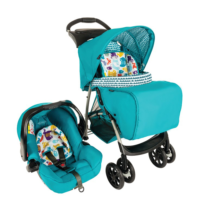 Xe đẩy trẻ em Travel System Graco Mirage + Ghế ngồi ô tô Into The Wood 1952926