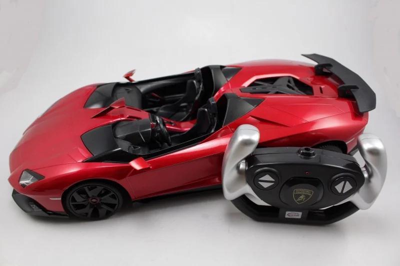 Xe mô hình Lamborghini Aventador J Red 1:14 Rastar