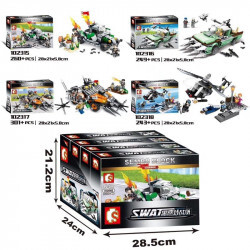 Xếp hình kiểu Lego Sembo 102315