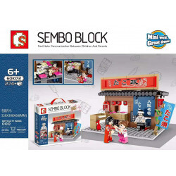 Xếp hình kiểu Lego SEMBO 601072