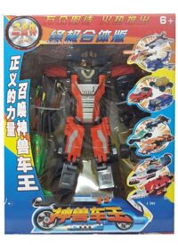 Xếp hình ô tô rô bốt 5533 36 - 2