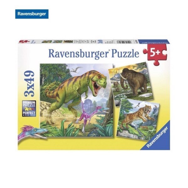 Xếp hình puzzle Primeval Ruler 3 bộ 49 mảnh Ravensburger RV09358 8