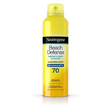 Xịt chống nắng Neutrogena Beach Defense Spray Sunscreen Broad Spectrum SPF 70 184g