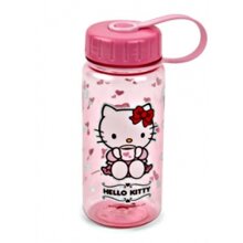 Bình nước bằng nhựa Hello Kitty Lock&Lock LKT612P 400ml