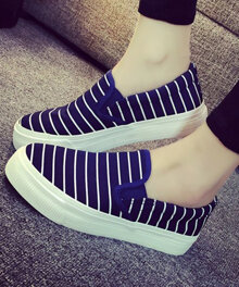 Giày SLIP-ON Kẻ Sọc SH004