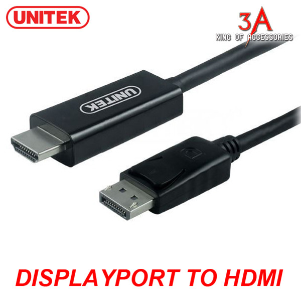 Cáp chuyển DisplayPort to HDMI UNITEK Y-5118CA 