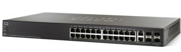 Thiết bị mạng Switch Cisco SG500-28MPP-K9-G5 