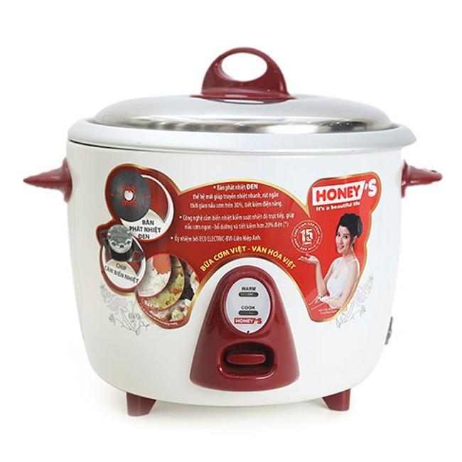 Nồi cơm điện Honey's HO1001-M28D - Nồi cơ, 2.8 lít, 1000W 
