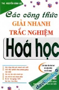 Các Công Thức Giải Nhanh Trắc Nghiệm Hóa Học 