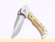 Dao xếp du lịch Browning báng gỗ