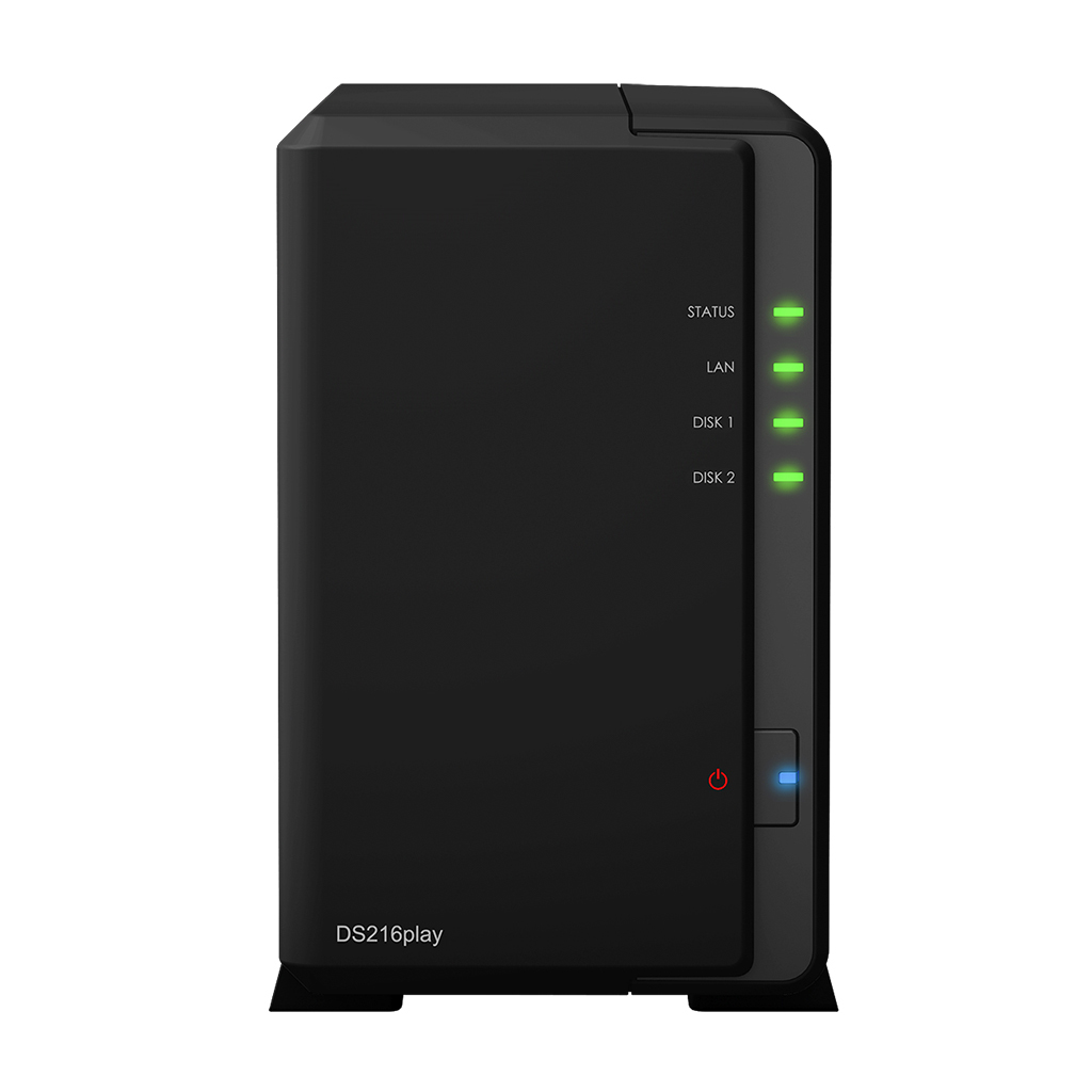 Thiết bị lưu trữ NAS Synology DiskStation DS216play 