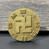 ◈ ☂ ❈ ❈ ❈ ✷ ✷ ✷ ❈ ❈ ❈ ゚ 🍒 ❈ ❈ ❈ ✸ ❥ ❥ ❈ ❈ ❈ ❈ ❈ ❈ ❈ ❈ ❈ ❈ ❈ ❈ Đồng thau mặt dây chuyền đồng xu may mắn mười nghìn nhân vật với thân cây và cành đất20250319