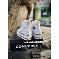 🥑 ( 𝙃𝙖̀𝙣𝙜 𝙍𝙚𝙖𝙡 ) Giày Conversse Chuck Taylor Lift Canvas Hi Top/Cao Cổ 🤙