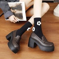 ❈ ❈ 高 🍎 🍎 shoes 8cm ❈ ❈ 日 jk shoes 🚚 ❈ ❈ ❥ ❈ ❈ ❈ ❈ 🛒 ❈ ❈ ❈ ❈ Giày cao gót phong cách phương Tây đích thực Giày cao gót dày 8cm Nhật Bản