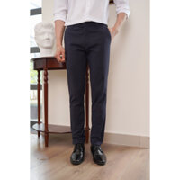 ( 𝐌𝐀𝐙𝐙𝐎𝐋𝐀 𝐒𝐇𝐎𝐏 ) Quần Tây Âu Mazzola Màu Xanh Đen Form Slimfit Vải Cotton Co Giãn Nhẹ Chất Vải Dày Dặn