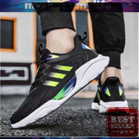 𝗠𝗬 𝗦𝗛𝗢𝗘𝗦 𝗠𝗬 𝗟𝗜𝗙𝗘 .̷ ̷  Giày thể thao nam 3 sọc mới W fashion, Giày sneakers nam đế êm, vải thoáng khí khử m