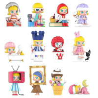 [(𝐂𝐨́ 𝐬𝐚̆̃𝐧 - 𝐇𝐨𝐚̉ 𝐭𝐨̂́𝐜 𝐇𝐂𝐌𝐜🔥) CHÍNH HÃNG 💯 POPMART MOLLY One day of molly series Cute Figure POP MART