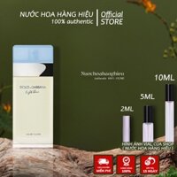 - 𝐂𝐡𝐚𝐦.𝐧𝐮𝐨𝐜𝐡𝐨𝐚 - Nước hoa D&G Light blue EDT [ vial dùng thử 5ml/10ml/2ml ]
