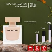 - 𝐂𝐡𝐚𝐦.𝐧𝐮𝐨𝐜𝐡𝐨𝐚 - Nước Hoa Nữ Narciso Rodriguez Poudree [ vial dùng thử 5ml/10ml/2ml ]