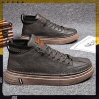 ᵀᴴᴱ ˢᴴᴼᴱˢ ᴺᴱᵂ ⬥︎ Giày cao cổ nam P.V.O thời trang phong cách bụi - Giày nam cao cổ chốt đinh cực đỉnh - 518