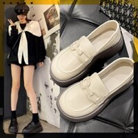 ᵀᴴᴱ ˢᴴᴼᴱˢ ᴺᴱᵂ ⬥︎ Giày oxford nữ đế cao 5 cm ulzzang Hàn quốc JAENIA GD032 mẫu mới cực xinh dễ phối đồ