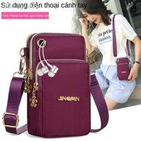 ✈ ☞ ♗ [Ảnh thật/Sẵn] 0eaiig7u3sTúi nhỏ mới, màn hình lớn, túi điện thoại di động, đeo vai, nữ, ví đựng tiền xu, vải, ba