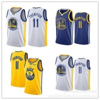 ☈ ☈   Áo đấu NBA Seasun mới Warriors 11 phiên bản thêu Thumpsun của bóng rổ New Jersey