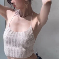 𝐀𝐧𝐧𝐚 𝐓𝐨𝐩 - Áo len móc hoa hậu Bảo Ngọc