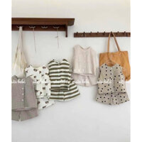 𝑺𝒖̛̃𝒂 𝑩𝒆𝑩𝒆́ - Bộ linen xước hãng LINANXI QCCC