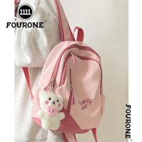 [ 𝐇𝐎𝐓 𝐃𝐄𝐀𝐋] BỐN MỘT cặp đi học nữ sinh viên đơn giản đa năng mini sinh viên đại học ba lô họ