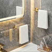 [ 𝐇𝐎𝐓 𝐃𝐄𝐀𝐋] Đèn sang trọng Giá treo khăn tắm phòng tắm punch-free giá treo khăn tắm phòng tắ