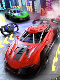 [ 𝐇𝐎𝐓 𝐃𝐄𝐀𝐋] Điện điều khiển từ xa drift xe thể thao đồ chơi xe 4 bánh đua bé trai 3 đến 8 tu