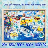 [ 𝐇𝐎𝐓 𝐃𝐄𝐀𝐋] Đồ chơi xếp hình Pikachu bằng gỗ 300 miếng Pokémon Pokémon Pokemon Pokemon hoạt