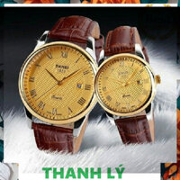 ⭐ ⭐ ⭐  Đồng hồ nam dây da SKMIE , Doanh nhân Đồng hồ thạch anh Thời trang mới