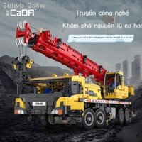 ✺ ☎ ✲ ✉ (HÀNG HOT)▦Kích cần cẩu di động để lắp ráp khối xây dựng đồ chơi kỹ thuật điện điều khiển từ xa thang máy mô hìn