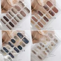 [ 𝐇𝐎𝐓 𝐃𝐄𝐀𝐋] Hoa Tươi Hàn Quốc Internet Người Nổi Tiếng Dán Móng Tay Nữ 3D Chống Thấm Nước Lâ