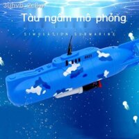 ▼ ♈ ๑ ∏ [HOT 2021]▣❀Đồ chơi tàu ngầm điện trẻ em tắm nước mô hình thuyền không điều khiển từ xa có thể bơi trong