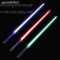 ◑ ℡ [ HOT Sale ]❀✒❄Star Wars lightsaber rung với đồ chơi kiếm laze cho trẻ em mẫu giáo chương trình biểu diễn đạo cụ phá